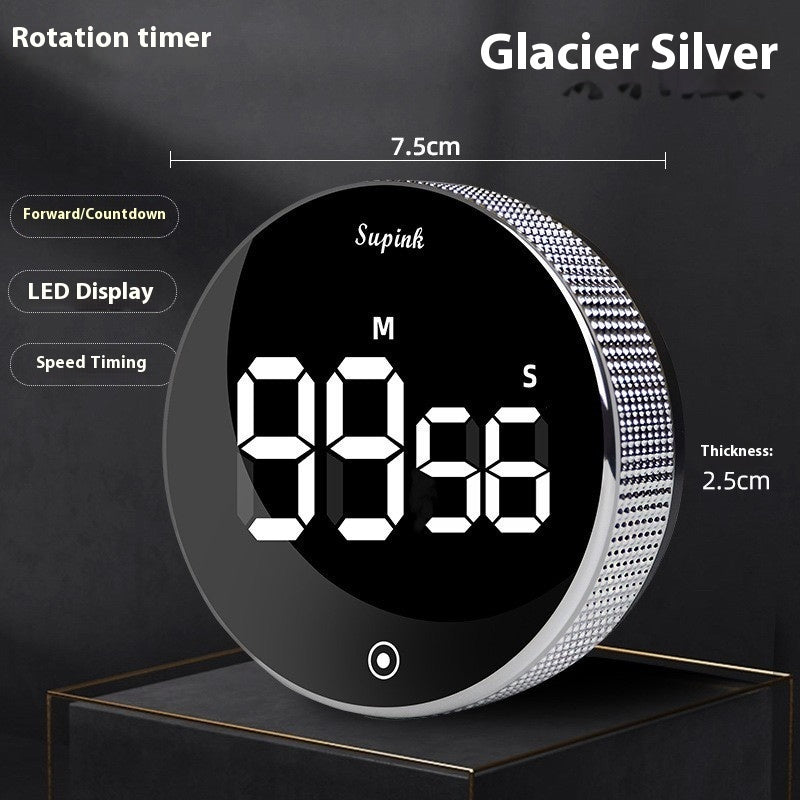 Magnetic Circular Kitchen Electronic Rotary Timer