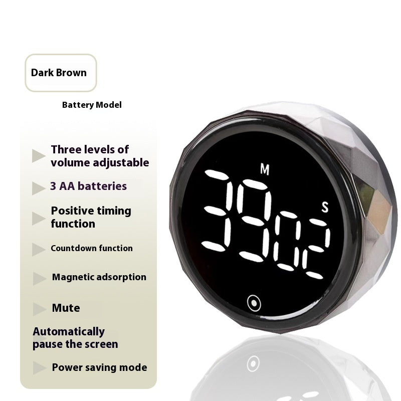 Magnetic Circular Kitchen Electronic Rotary Timer