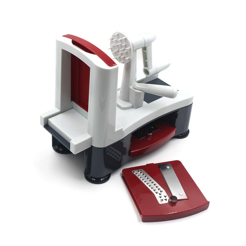 Stainless Steel Double Wheel Cutter Vegetable Cheese Salad Chopper