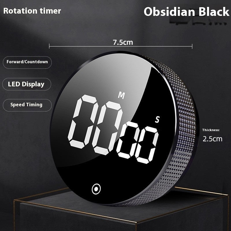 Magnetic Circular Kitchen Electronic Rotary Timer