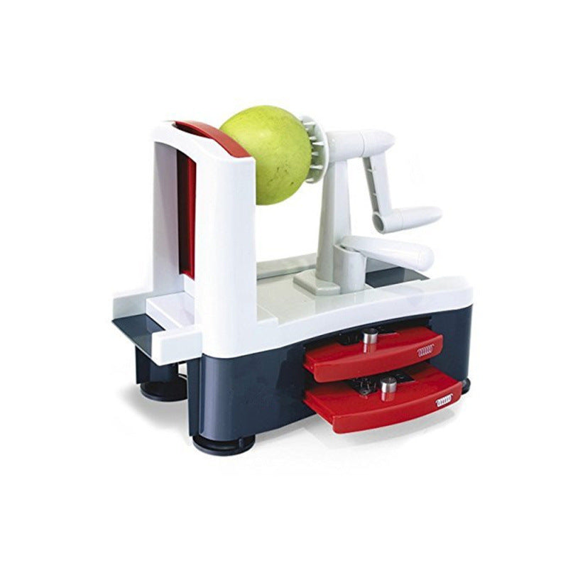 Stainless Steel Double Wheel Cutter Vegetable Cheese Salad Chopper