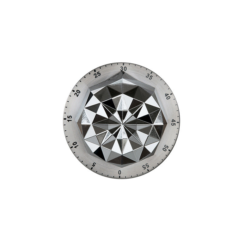 Kitchen Mechanical Magnet Timer Stainless Steel
