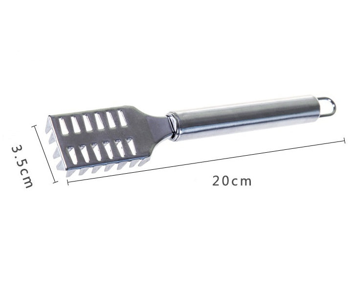 Stainless steel scale planer Manually go to the scales brush