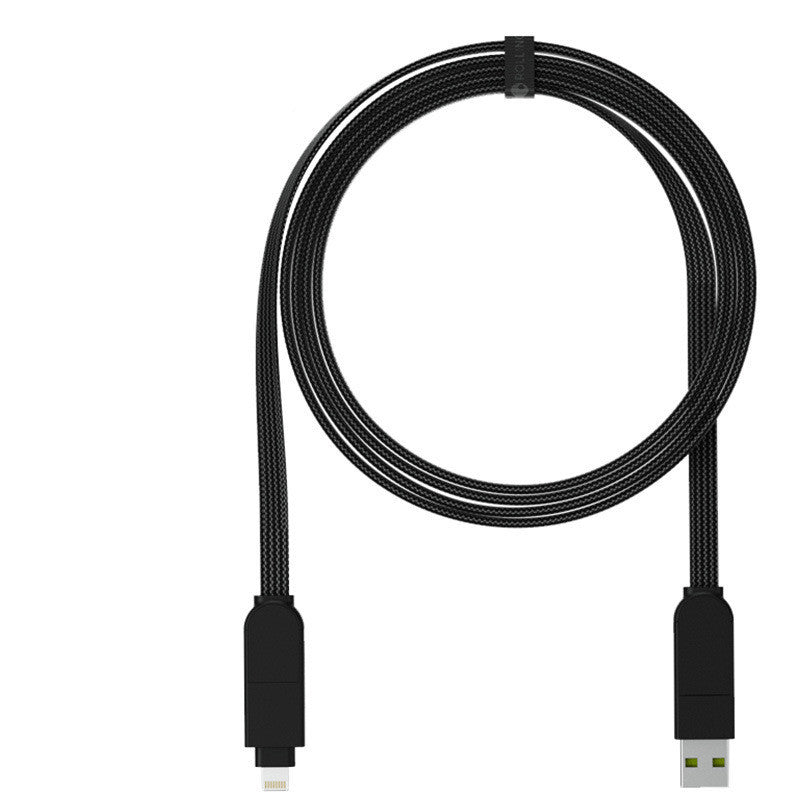 Keychain Data Cable 6 In 1 Portable Charging Cable