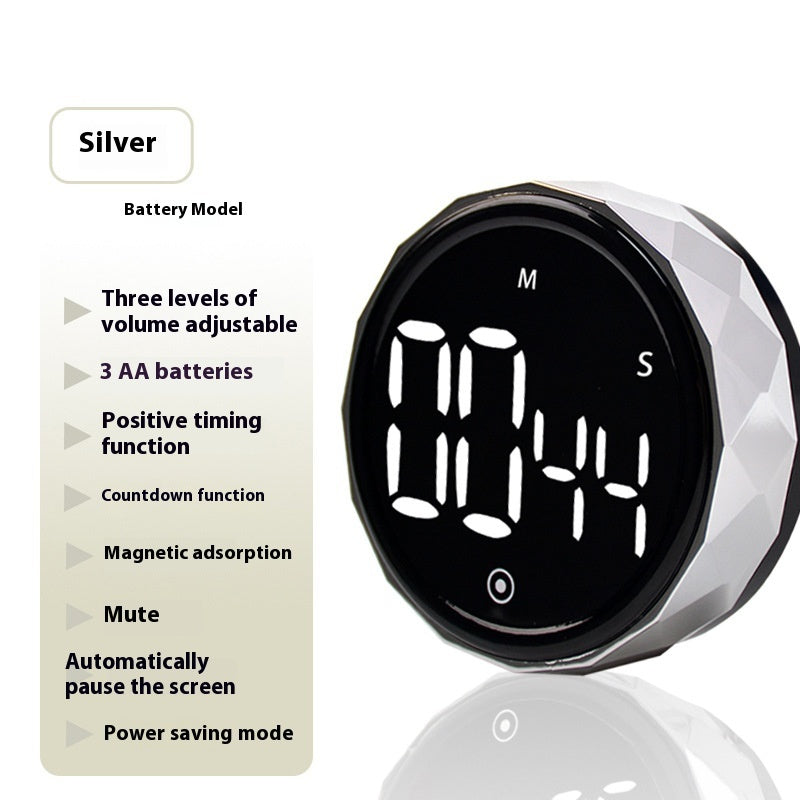 Magnetic Circular Kitchen Electronic Rotary Timer